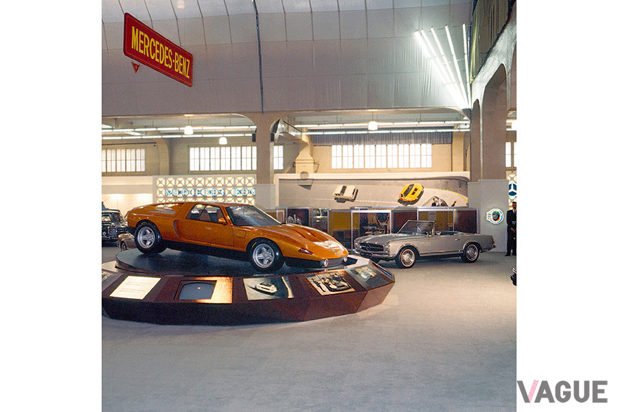 1970年ジュネーブ・ショーに出展されたコンセプトカー「C111-II」