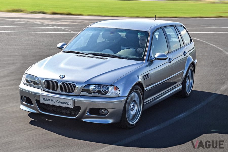 E46ツーリングに直列6気筒のS54エンジンを搭載したE46 M3ツーリング