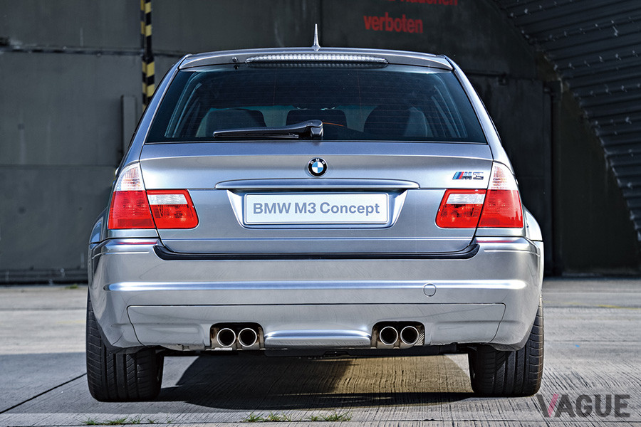 E46ツーリングに直列6気筒のS54エンジンを搭載したE46 M3ツーリング