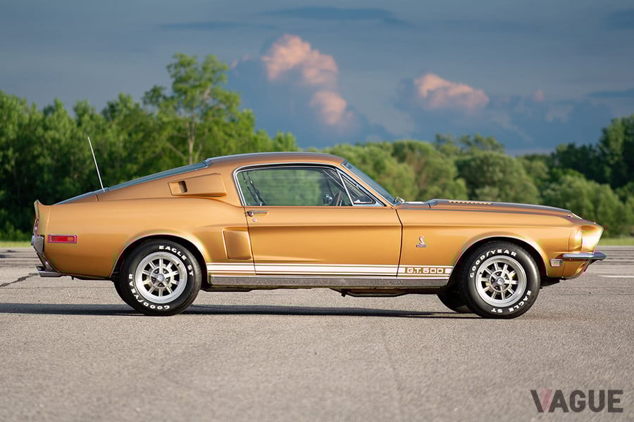 約1200万円ほどで落札された1968年式シェルビー「GT500ファストバック」（C）2020 Courtesy of RM Sotheby's