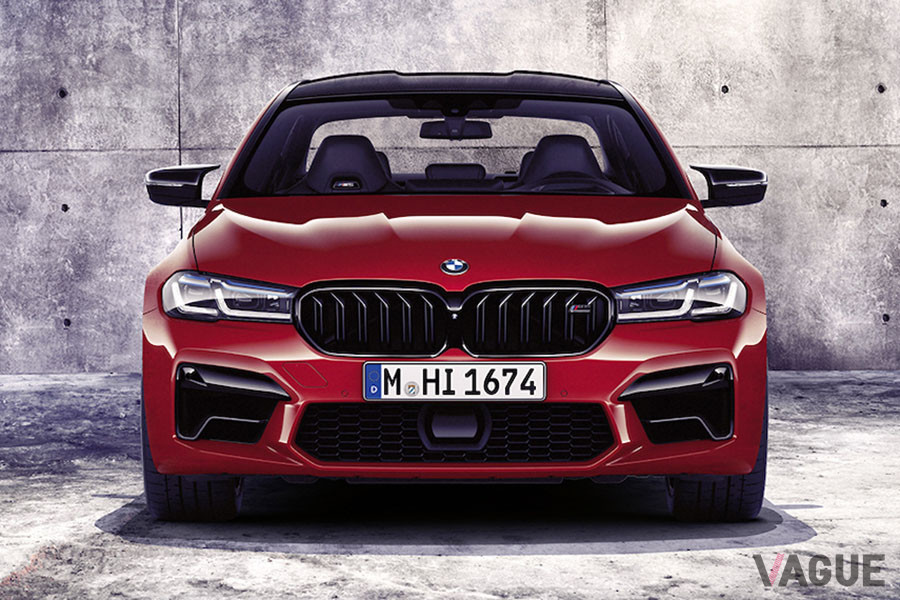ヘッドライトのデザインをL字型のLEDライトを採用することで、BMW伝統の4灯ヘッドライトを表現