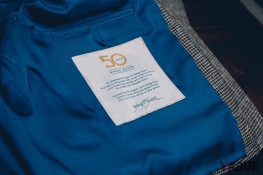 ヘンリー・プールが手掛けるレンジローバー50周年記念のオーダーメイド・ジャケット