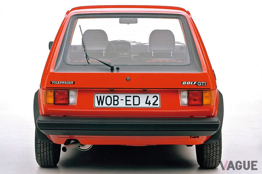 1976年に登場した初代「ゴルフGTI」。最高速度は183km／hだった