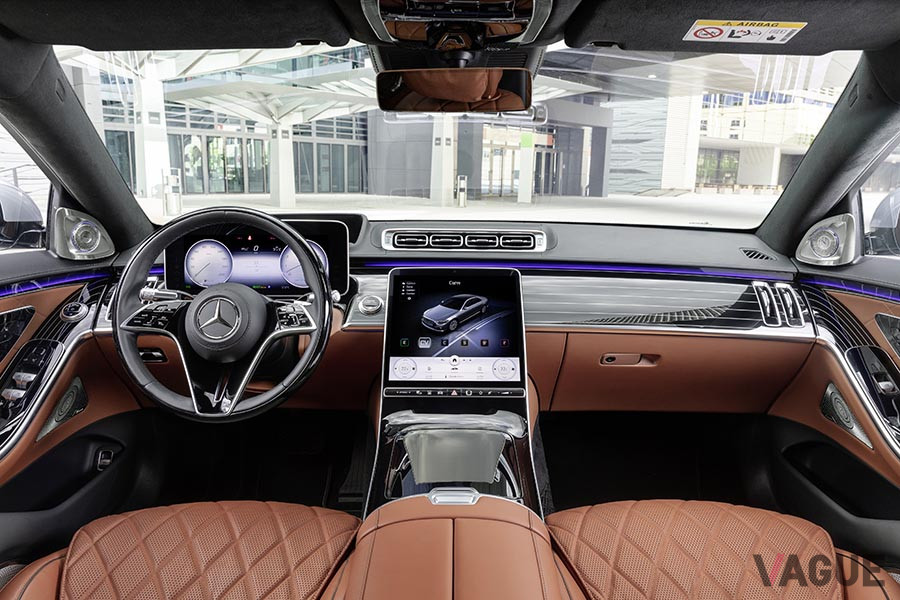 メルセデス・ベンツ新型「Sクラス」のインパネ