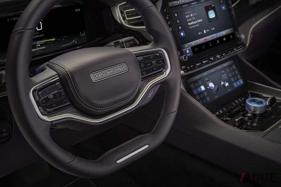 ジープ「グランドワゴニア」の2スポークステアリングホイール