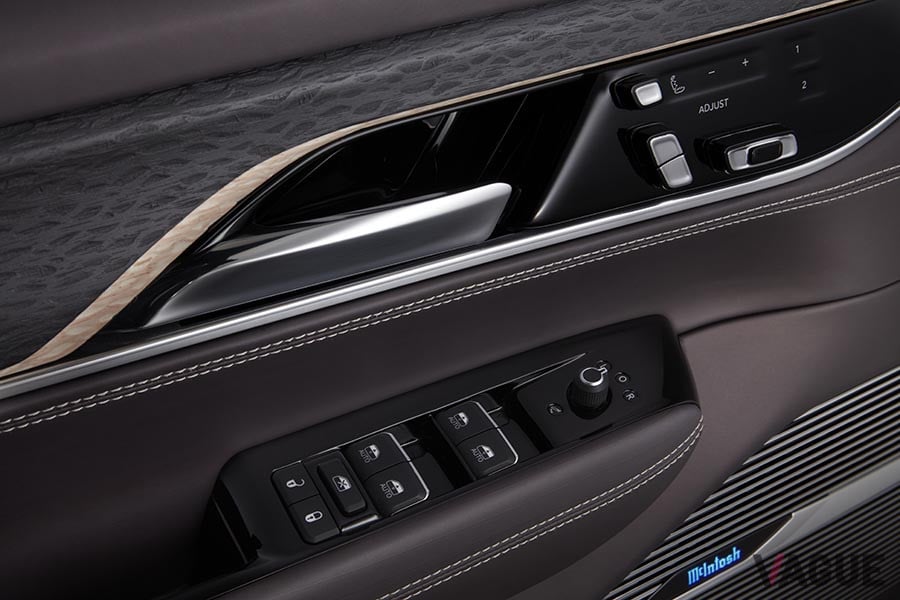 ジープ「グランドワゴニア」のインテリアディテール