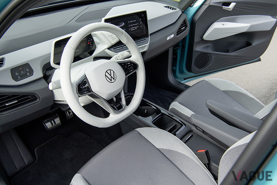 VWの電気自動車「ID.3」のインパネ