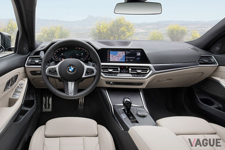 BMW「318iツーリング」のインパネ（欧州仕様）