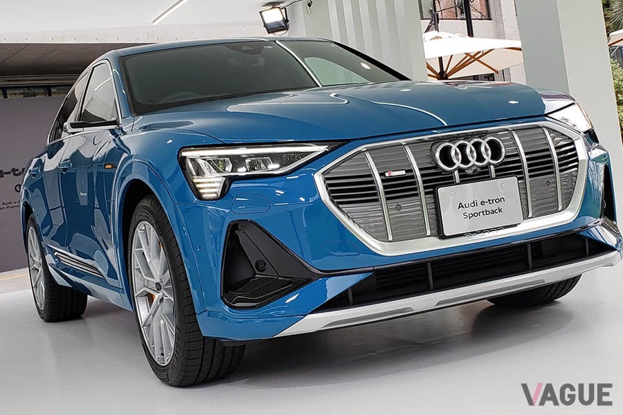 アウディのEV「eトロン スポーツバック」日本初上陸！ クーペSUVで1327万円から VAGUE(ヴァーグ)