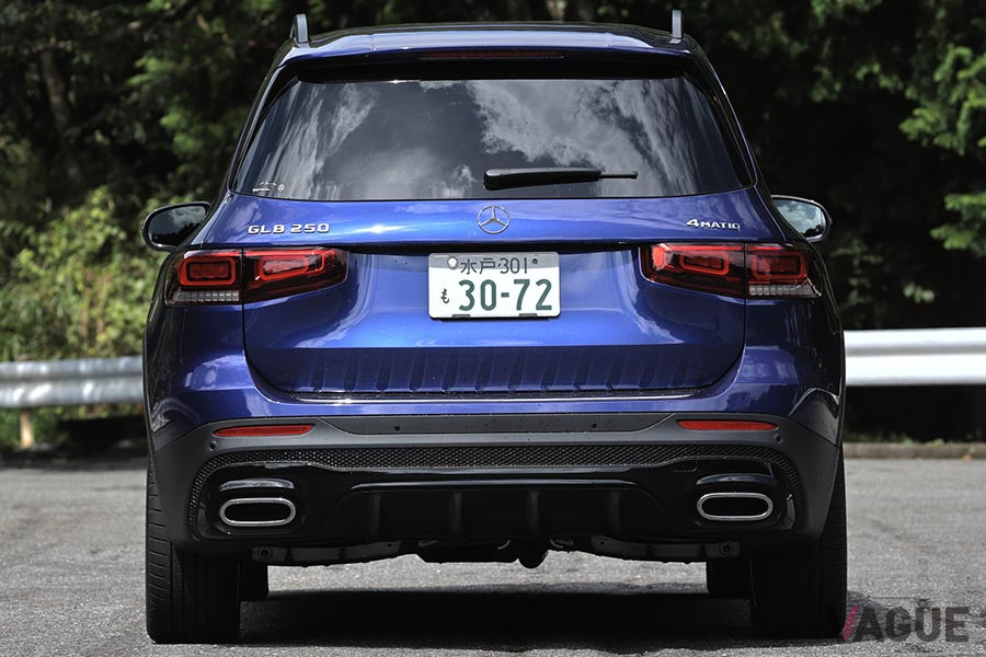 メルセデス・ベンツ「GLB」の全幅は1845mm。GLAに対して10mm幅広い