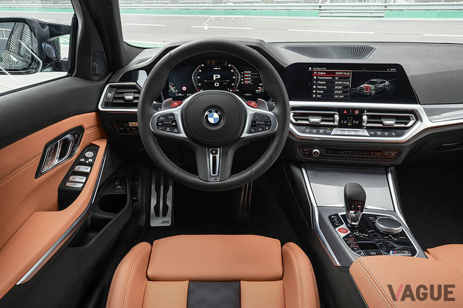BMW新型「M3セダン コンペティション」のインパネ