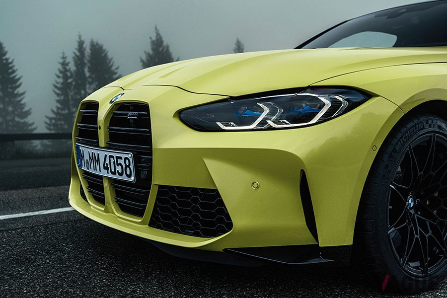 新型「M4クーペ コンペティション」のディテール