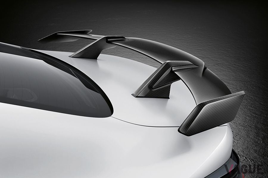 オプションのMパフォーマンスパーツ、カーボンリアウイング