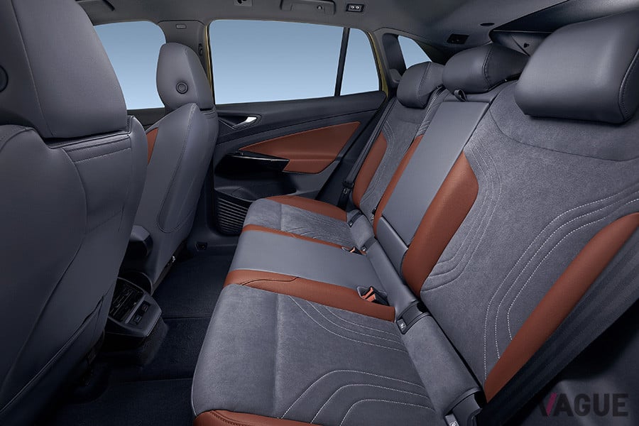 VWの電気自動車（BEV）SUV、「ID.4」のリアシート