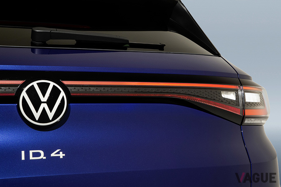 VWの電気自動車（BEV）SUV、「ID.4」の3D LEDテールライト
