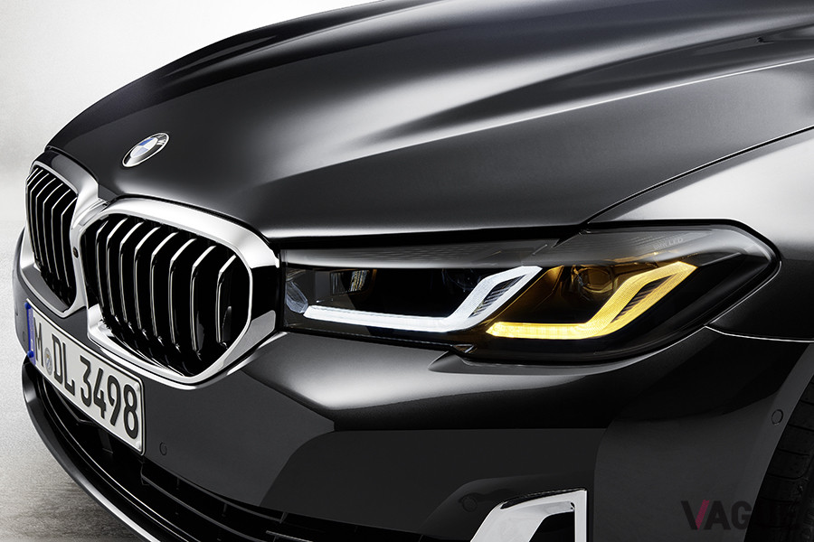 BMW改良新型「5シリーズツーリング」のディテール