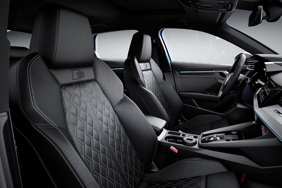 アウディ「A3スポーツバック 40 TFSI e」Sラインの室内