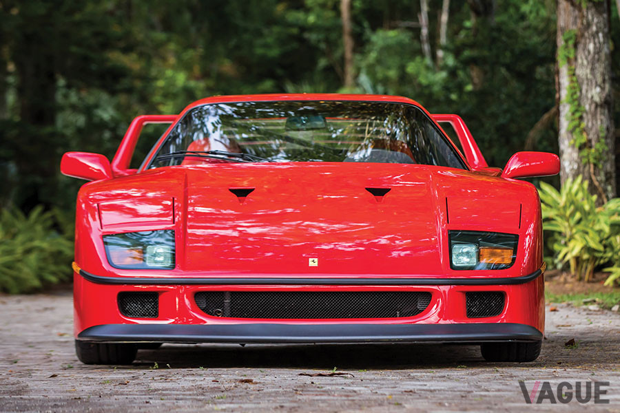 MONTEREY 2018では、1990年式「F40」は、171万ドルで落札された（C）2020 Courtesy of RM Sotheby's