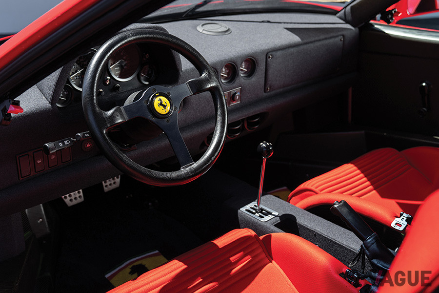 MONTEREY 2019では、1991年式「F40」は、168万2500ドルで落札された（C）2020 Courtesy of RM Sotheby's