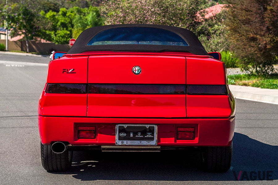 約654万円で落札されたアルファ ロメオ「RZ」（C）2020 Courtesy of RM Sotheby's