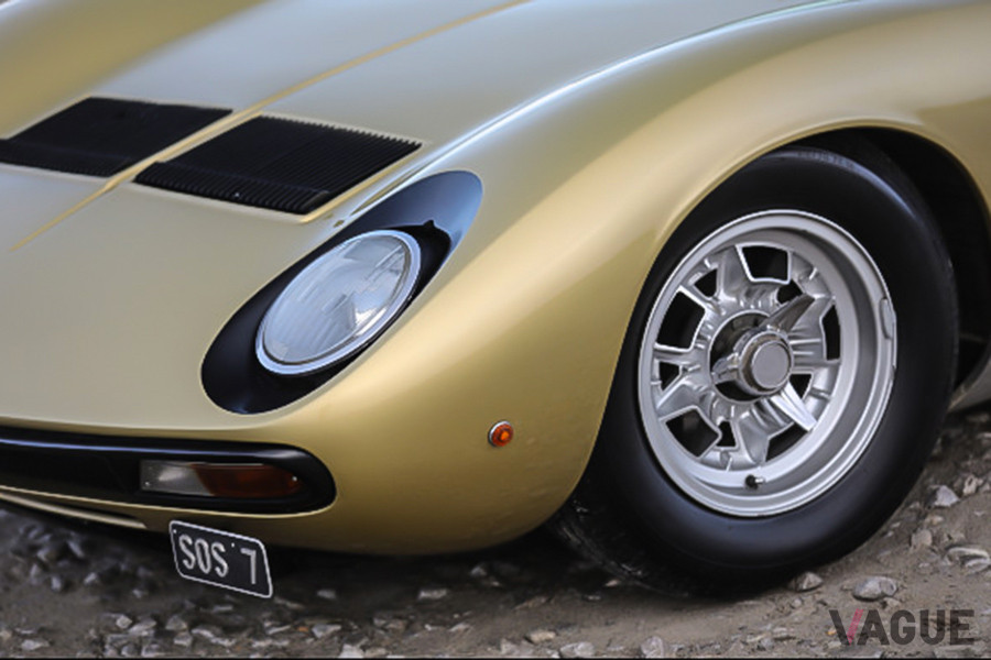 約4億6000万円で落札された1971年式のランボルギーニ「ミウラP400 SVスペチアーレ」（C）2020 by Gooding & Company Inc.