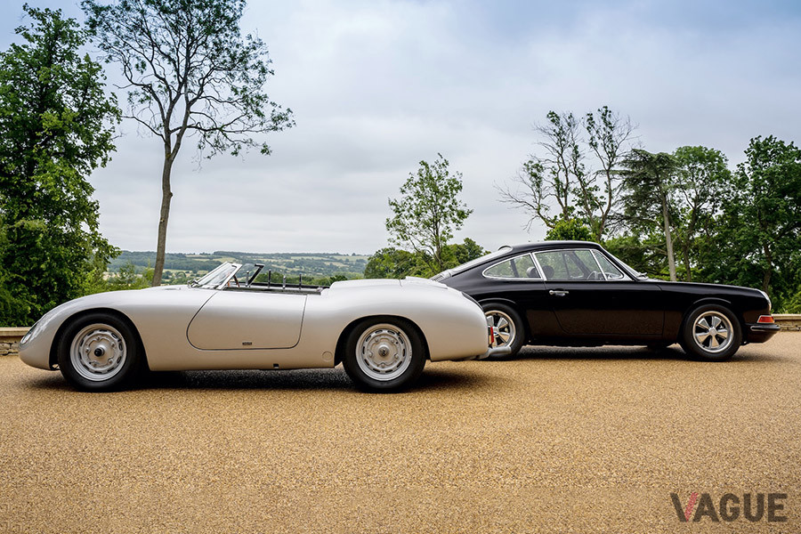 「356ザガート」（手前）、1967年型「911S」（奥）（C）2020 Dr. Ing. h.c. F. Porsche AG