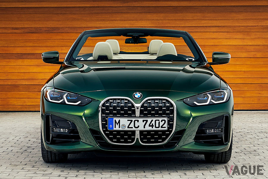 キドニーグリルが巨大になった4シリーズ