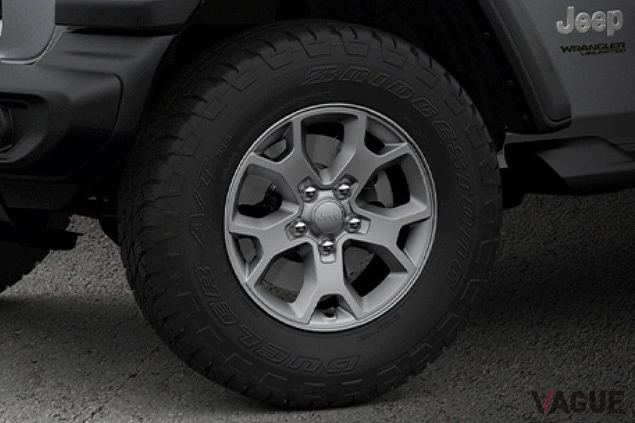 17インチカーボン塗装アルミホイールが特別装備される