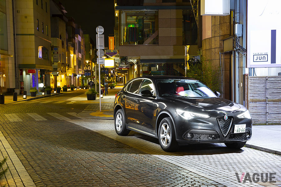 都市型生活者がスタイリッシュにSUVを楽しむには、「ステルヴィオ」は最高のパートナーとなる