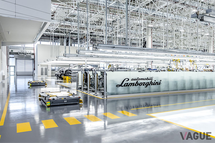 「ウルス」の生産ファクトリー