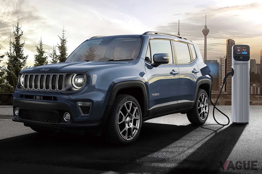 ジープブランドとして日本に初めて導入されるプラグインハイブリッド車「レネゲード4xe」