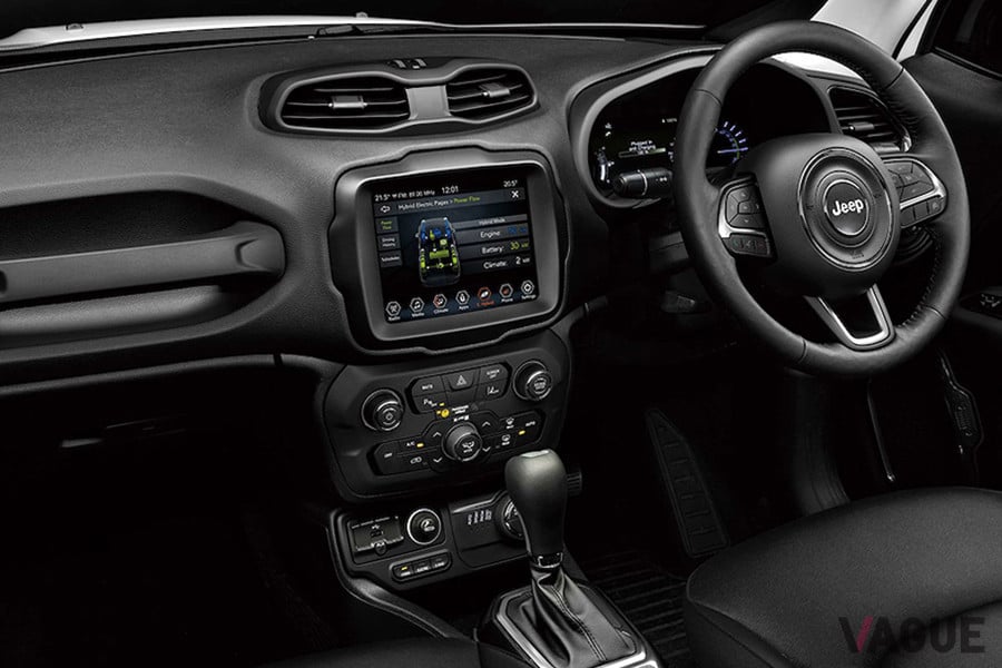 7インチの液晶ディスプレイ