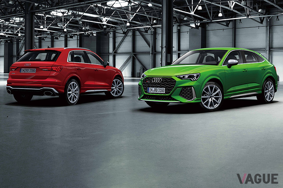 アウディ「RS Q3」「RS Q3 スポーツバック」は、ともに右ハンドル仕様のみの設定となる