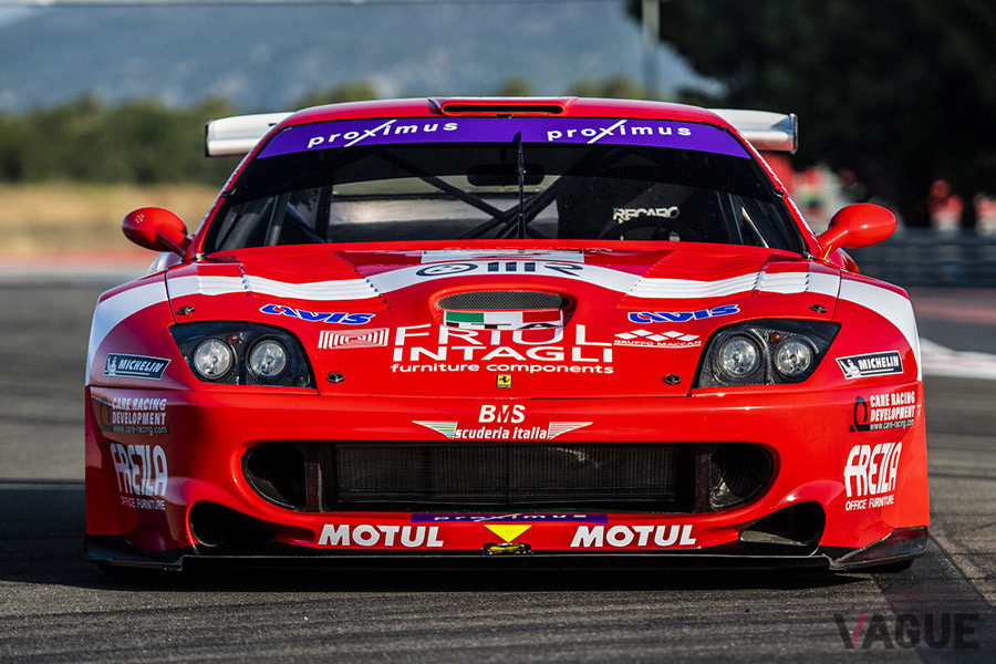 およそ4億4700万円で落札された2001年式フェラーリ「550 GT1 プロドライブ」（C）2020 Courtesy of RM Sotheby's