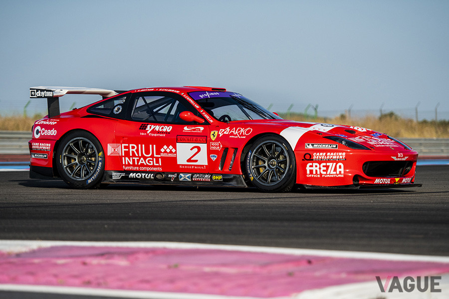 およそ4億4700万円で落札された2001年式フェラーリ「550 GT1 プロドライブ」（C）2020 Courtesy of RM Sotheby's