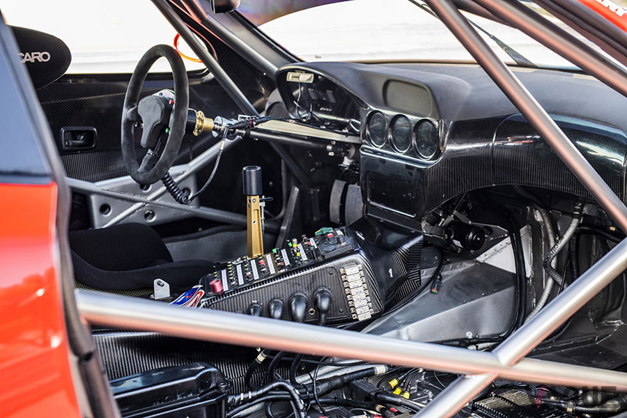 およそ4億4700万円で落札された2001年式フェラーリ「550 GT1 プロドライブ」（C）2020 Courtesy of RM Sotheby's