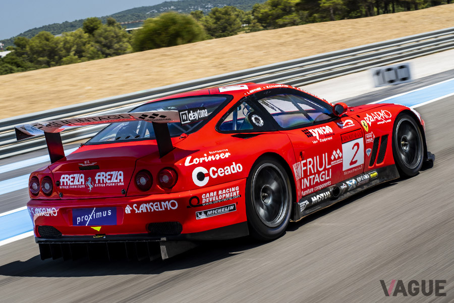 およそ4億4700万円で落札された2001年式フェラーリ「550 GT1 プロドライブ」（C）2020 Courtesy of RM Sotheby's
