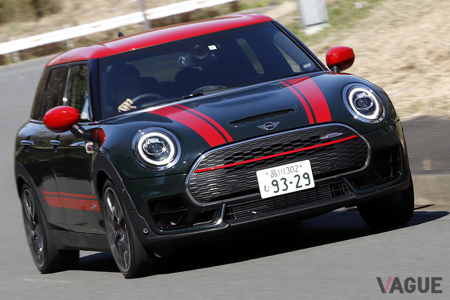 2020年度上半期 輸入車ナンバーワンに輝いたのは「ミニ」。2位のVW「ゴルフ」に大差を付けた。写真はミニ・クラブマンJCW