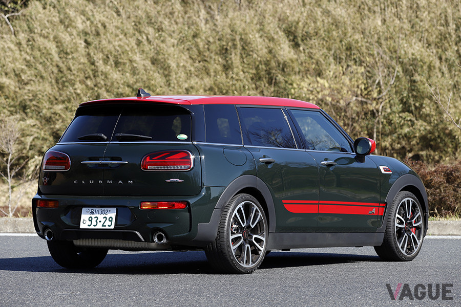 2020年度上半期 輸入車ナンバーワンに輝いたのは「ミニ」。2位のVW「ゴルフ」に大差を付けた。写真はミニ・クラブマンJCW