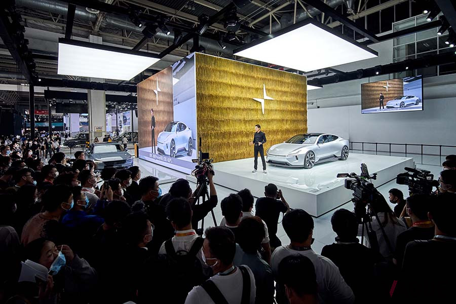 北京モーターショー2020のポールスターブース