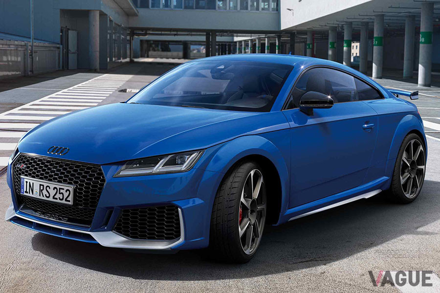 アウディ「TTRS RS 25 years」。日本では35台限定