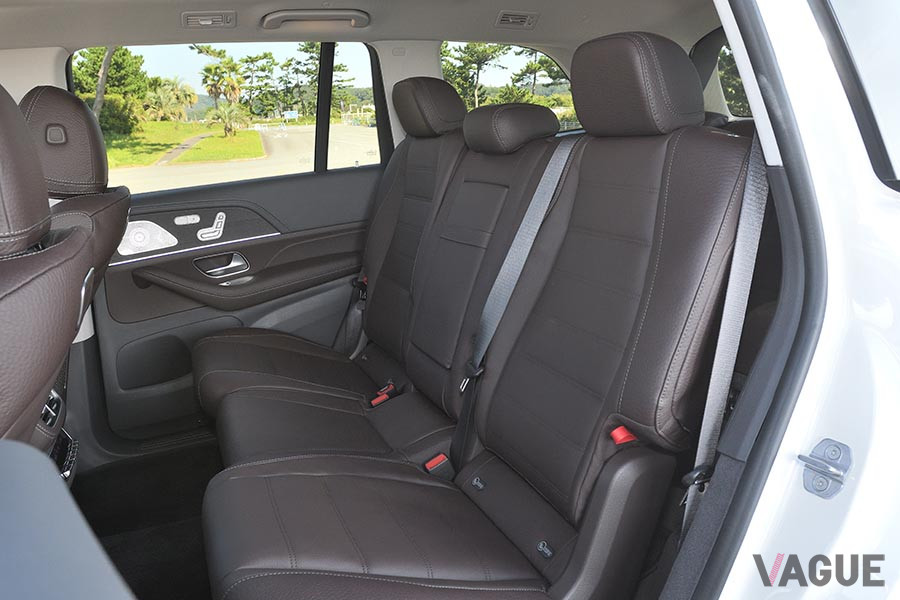 メルセデス・ベンツ「GLS 400d 4マティック」のセカンドシート