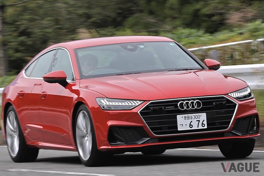 国産】 アウディAudi Sportback A7 スポーツバックMyth Black