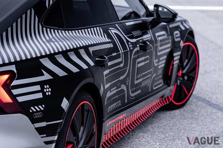 アウディ「e-tron GT」プロトタイプのディテール