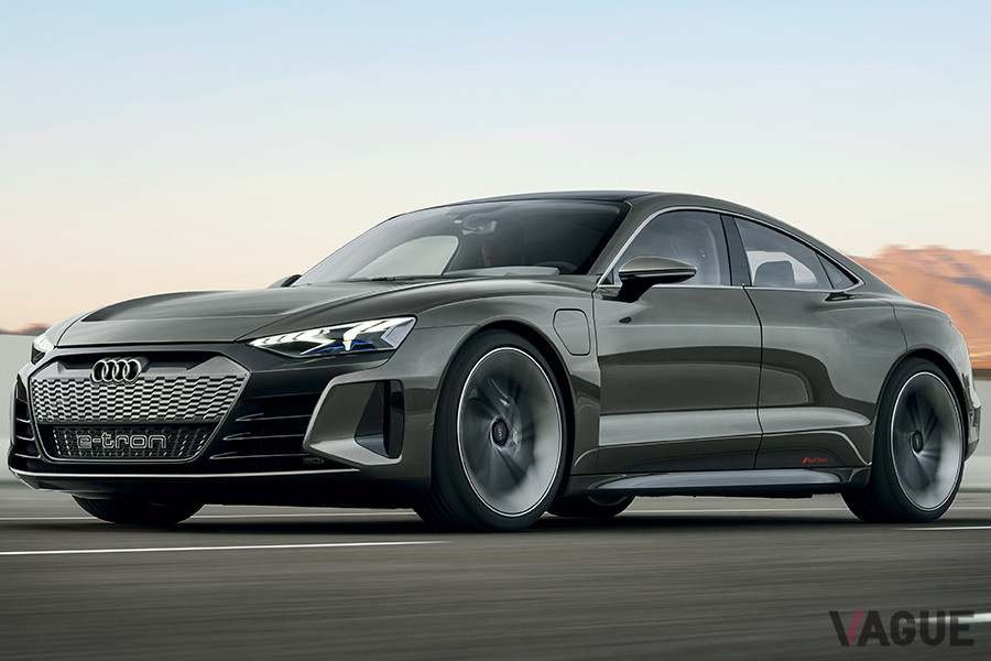 2018年のLAショーで登場したアウディ「e-tron GTコンセプト」