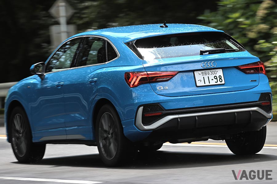 アウディ「Q3スポーツバック 35TDIクワトロ Sライン」の走り
