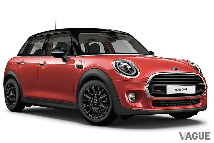 MINI5ドア。写真は2020年8月に登場した限定車「MINI5ドア ローズウッドエディション」