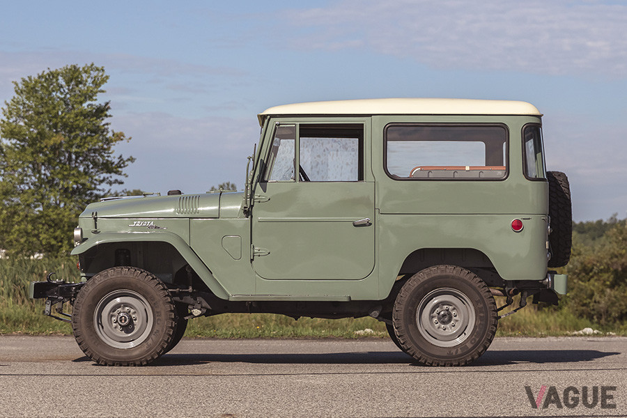 オリジナル性を追求したレストアが施された1967年式トヨタ「FJ40ランドクルーザー」（C）2020 Courtesy of RM Sotheby's