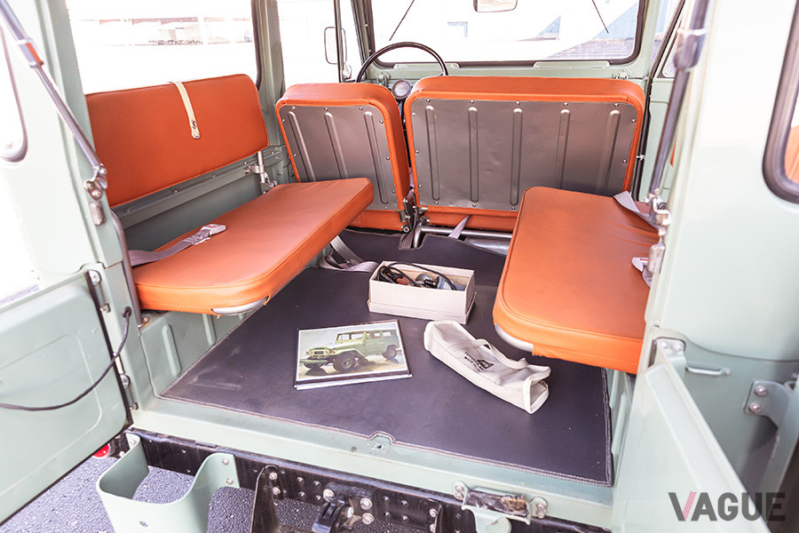 オリジナル性を追求したレストアが施された1967年式トヨタ「FJ40ランドクルーザー」（C）2020 Courtesy of RM Sotheby's