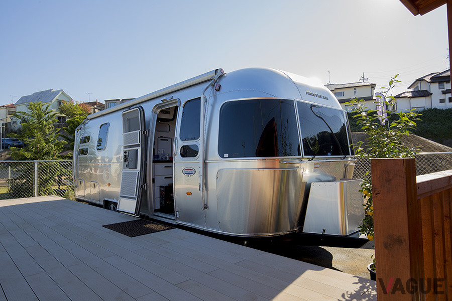 エアストリームも併設されているので、各種イベントに利用できるという